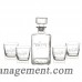 Cathys Concepts Be Merry Decanter 34 oz. Drinkware Set YCT3651